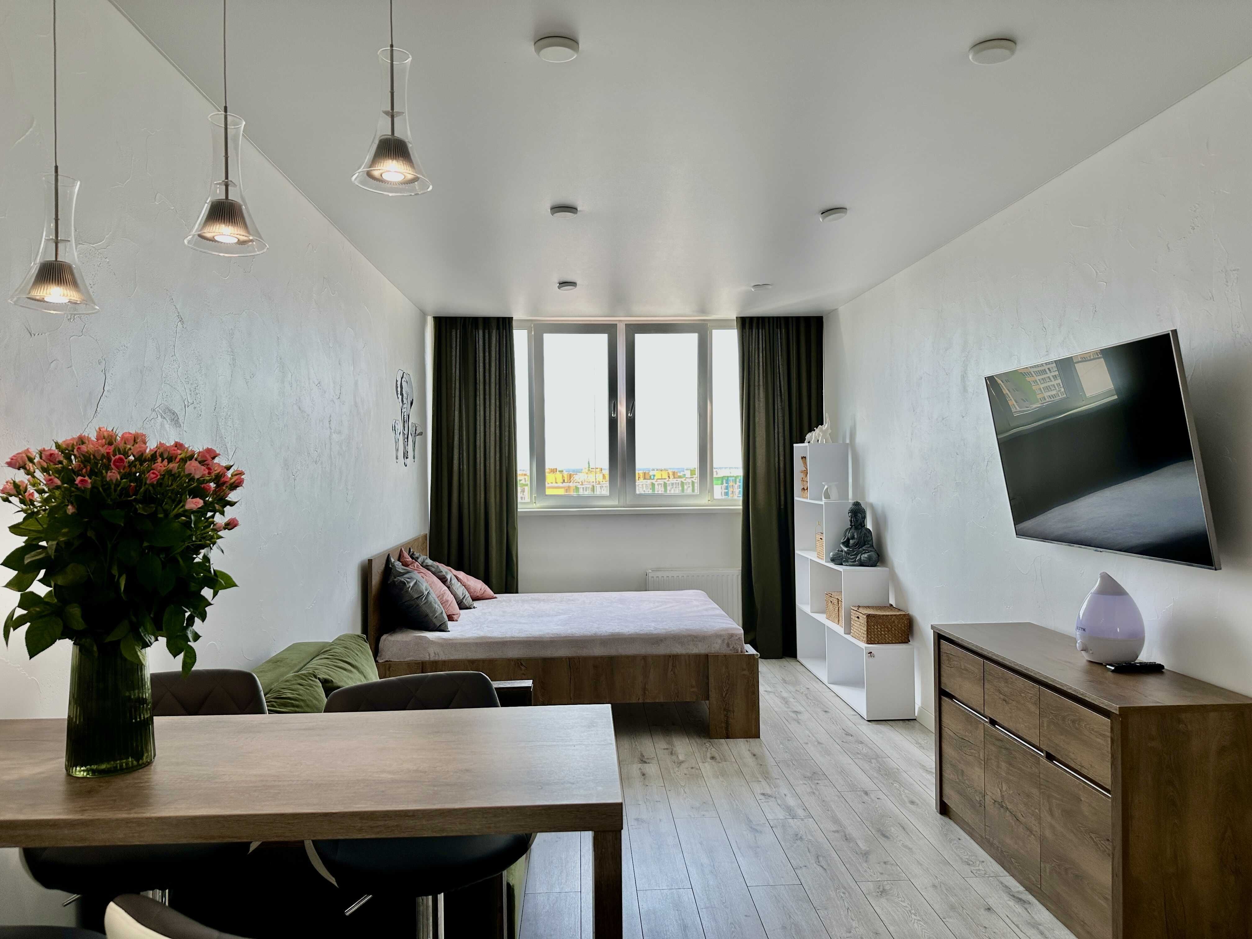 1-Room Apartment with Separate Wardrobe in Vyshnevyi, Aquarelle Residential Complex