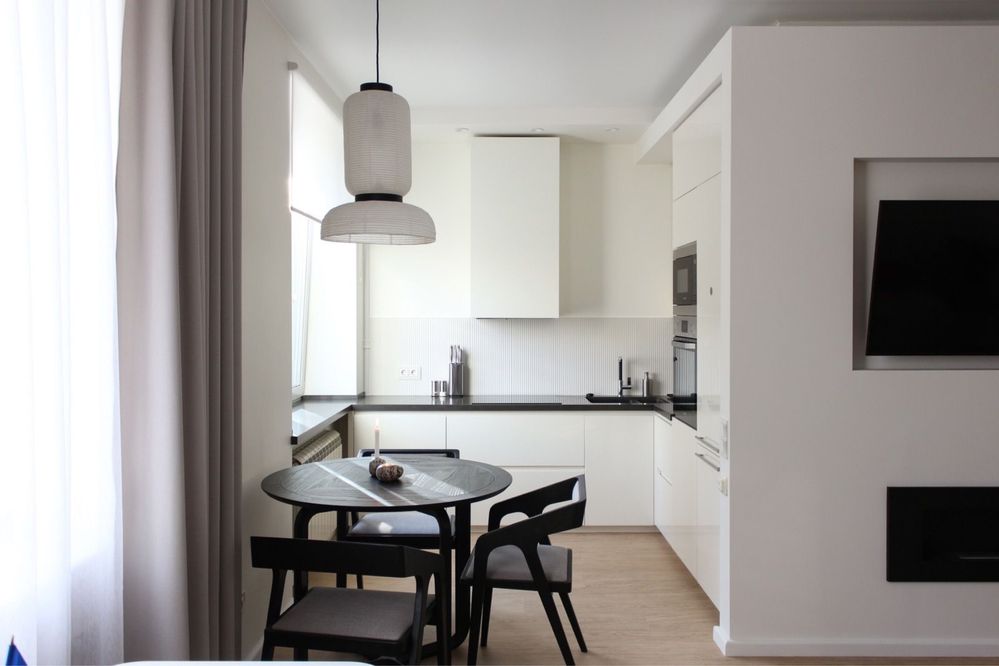 One-bedroom apartment in historical center of Kyiv with smart home features