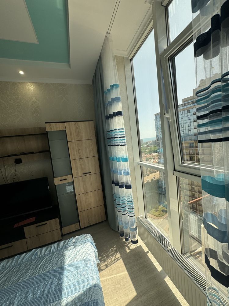 1-Room Apartment at 9th Pearl, Near Sea, Long-Term Rental