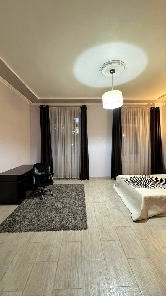 Spacious 1-bedroom apartment in central Lviv with modern design
