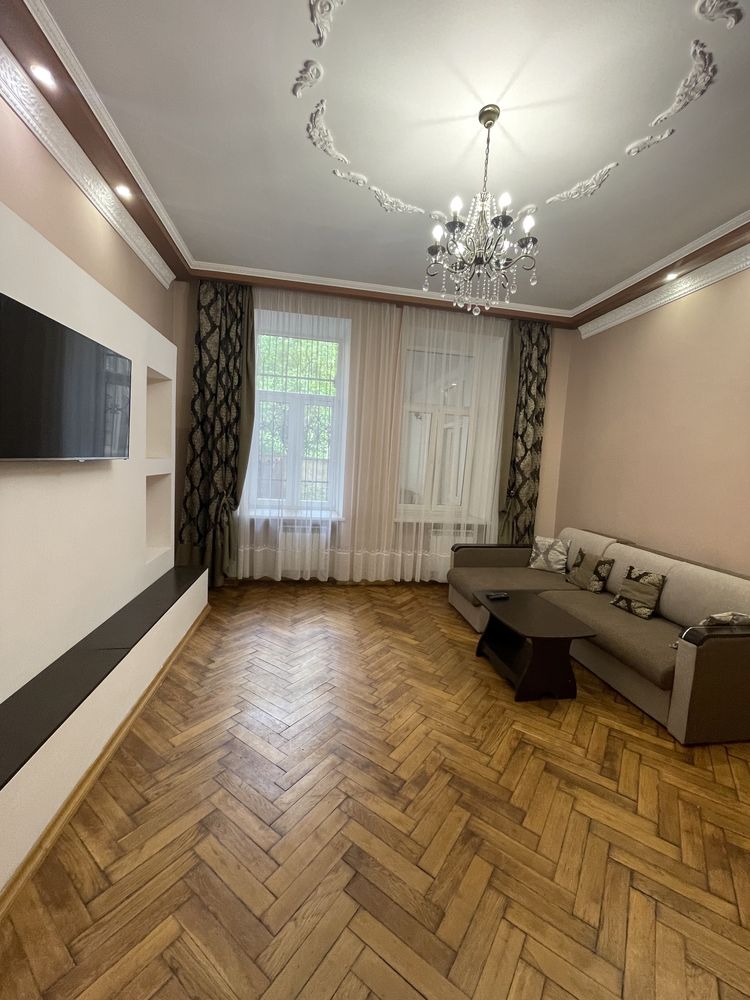 2-Room Apartment in City Center, Polish Brick Building with Eurorepair