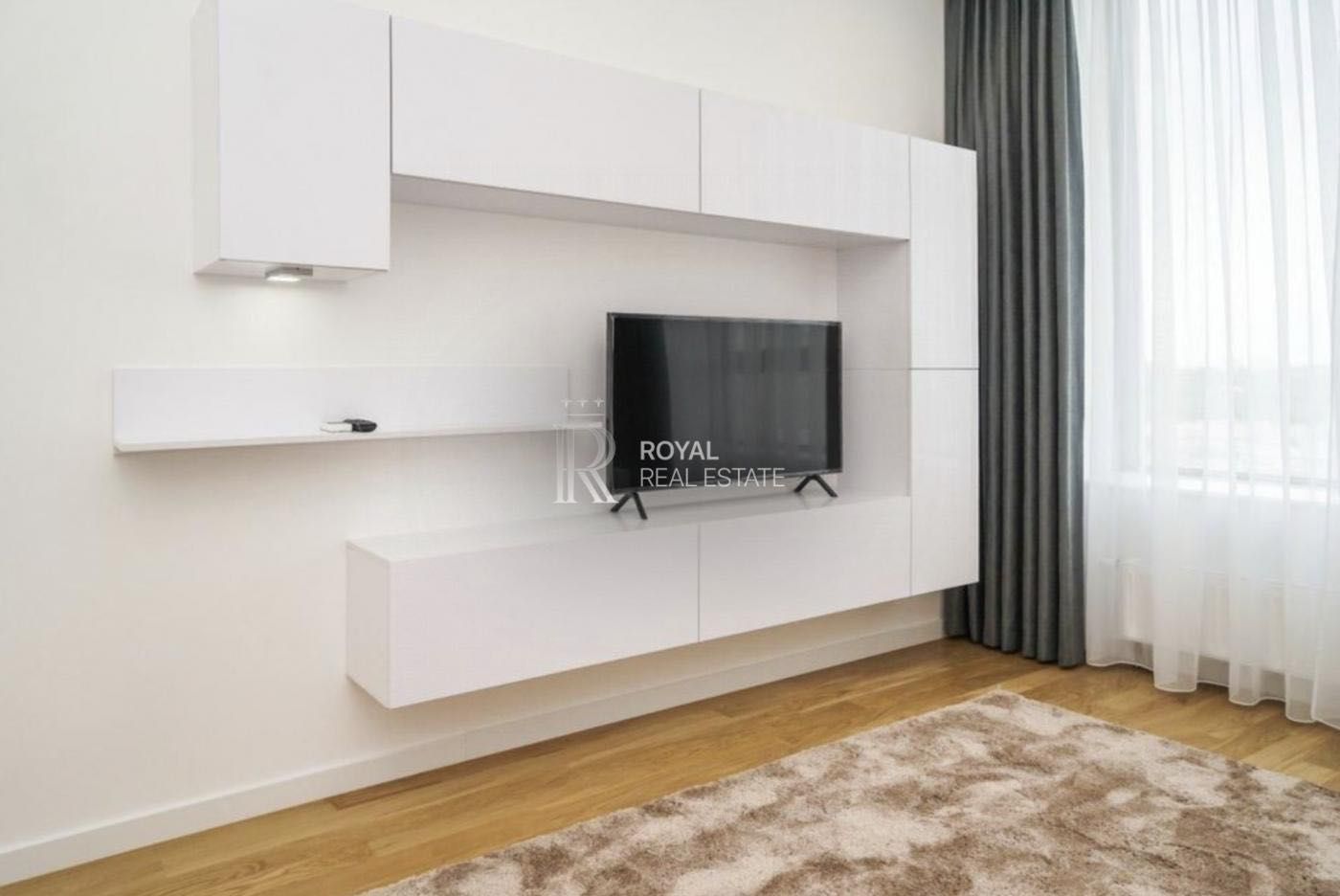Modern 2-room apartment in Kyiv's Tetris Hall complex