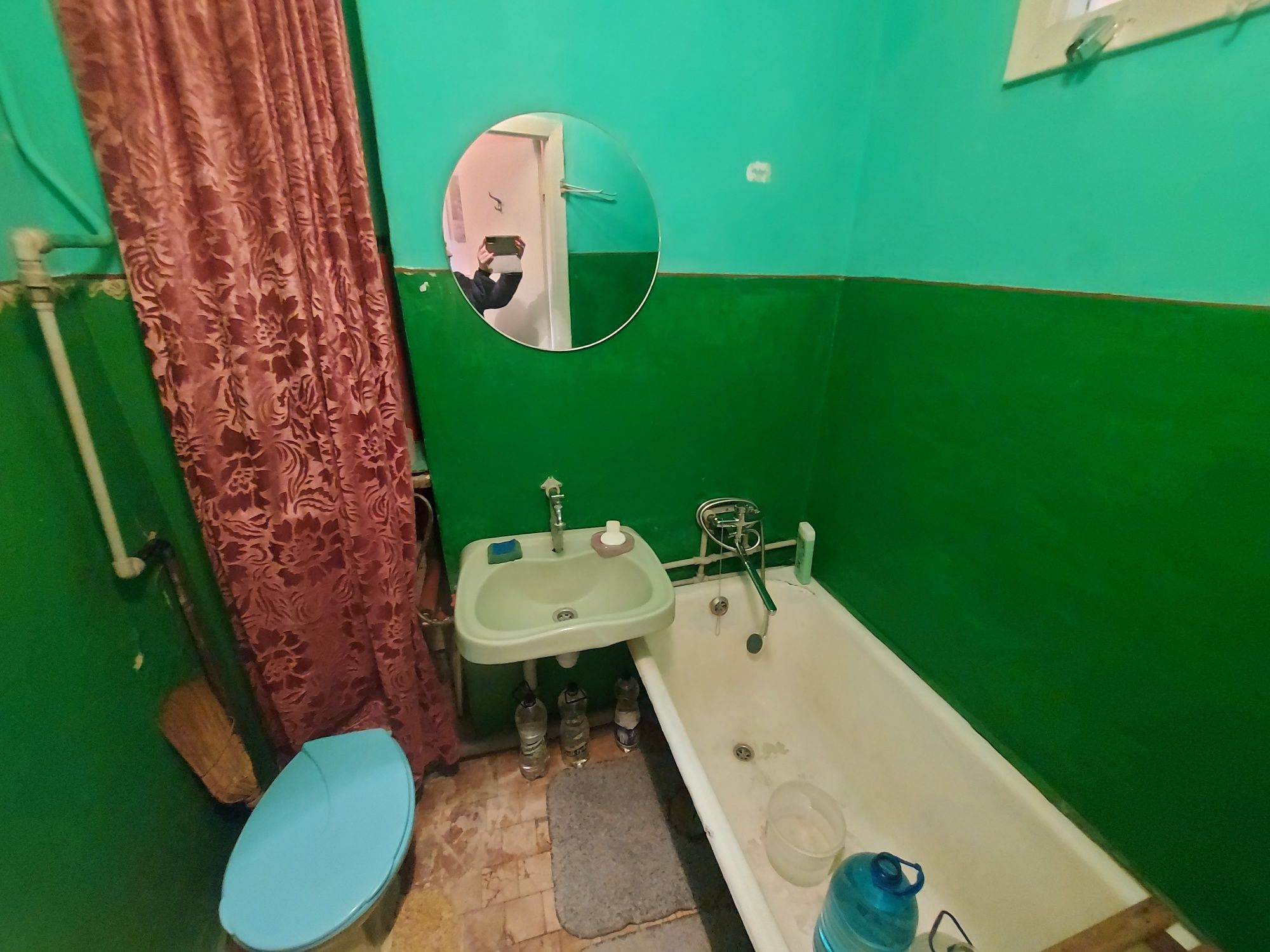 1-Room Apartment Near City Center with Washing Machine