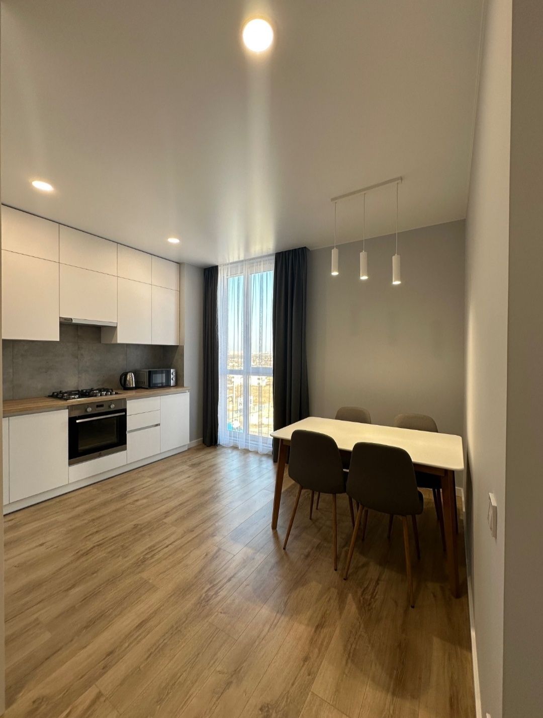 Two-room apartment in Grand Village complex with modern design and amenities