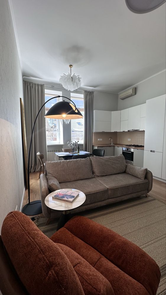 Stylish Two-Level Apartment with Private Elevator