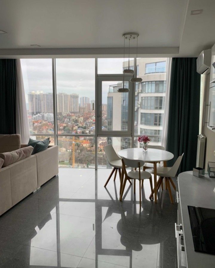 2-Bedroom Apartment in Gagarin Plaza with City and Sea Views