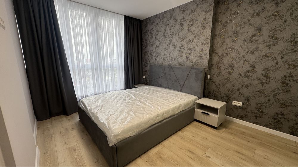 2-Room Apartment in City Center, Fully Furnished, New Building