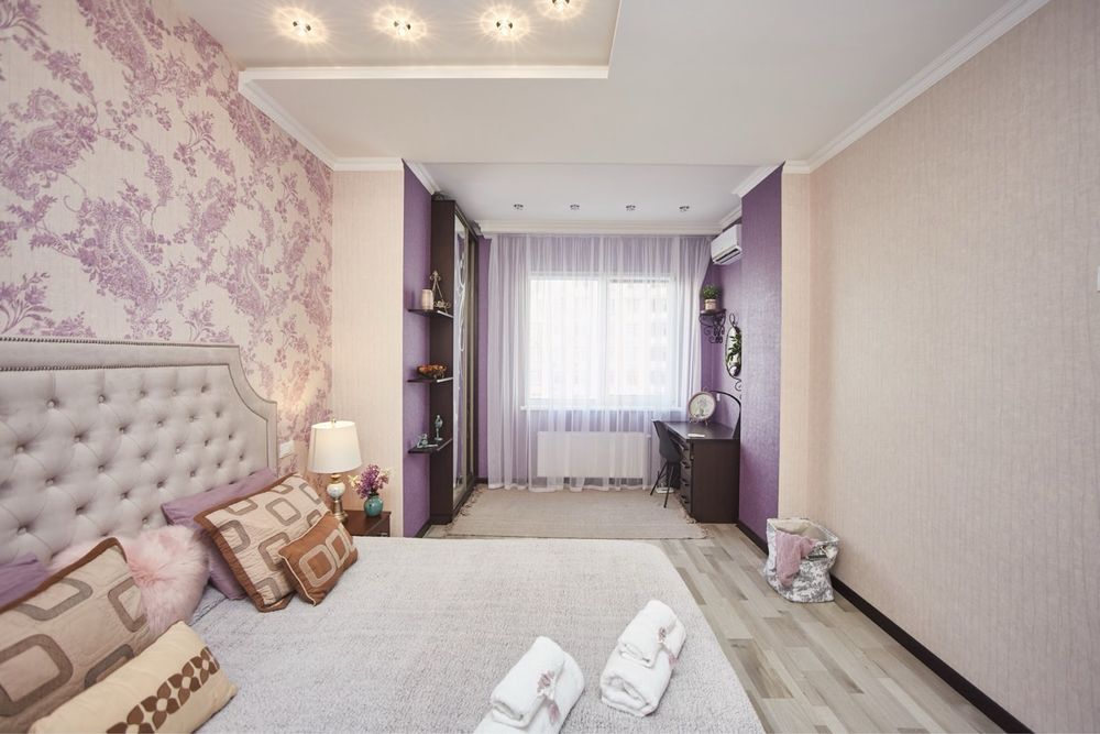 Two-bedroom apartment in business-class residential complex on French Boulevard