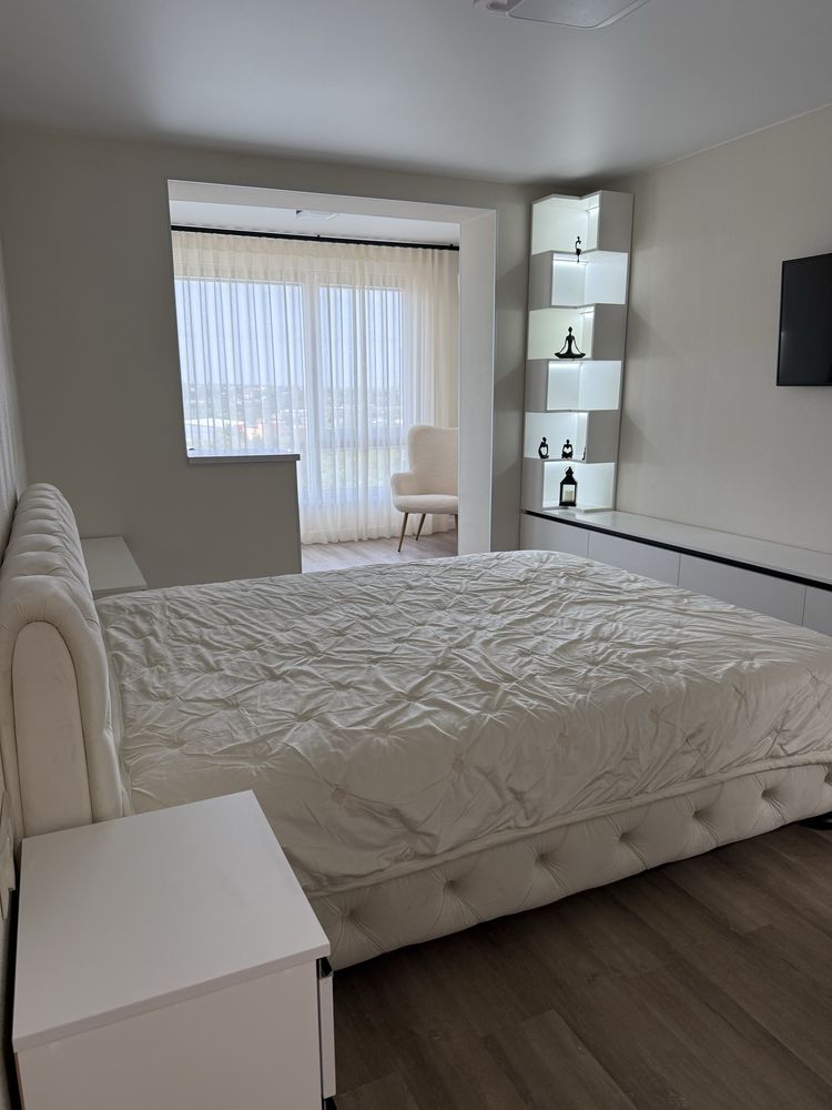 Spacious 1-Bedroom Apartment in New Building, Fully Furnished