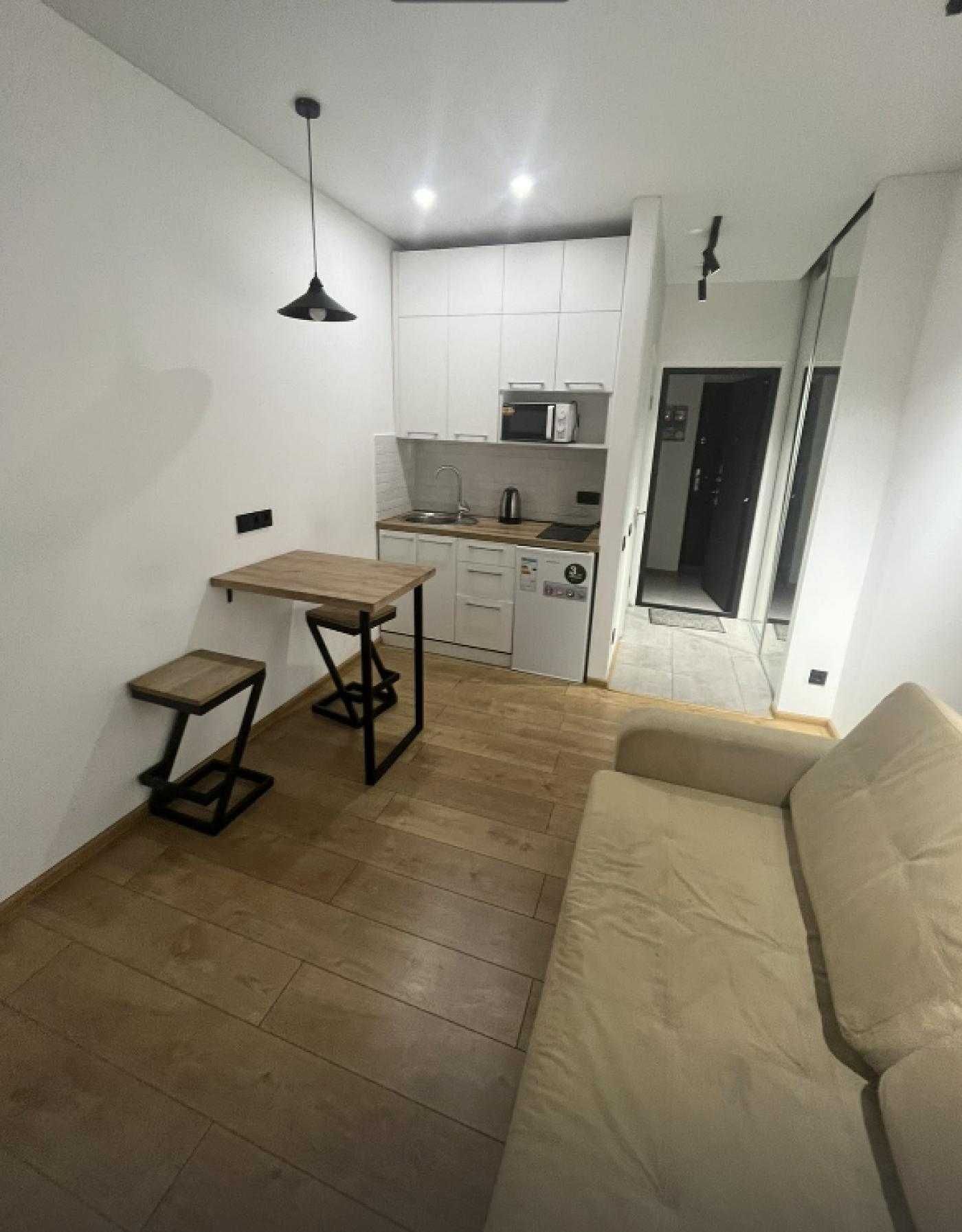 1-Room Apartment in Kyiv Residential Complex, Compact Studio
