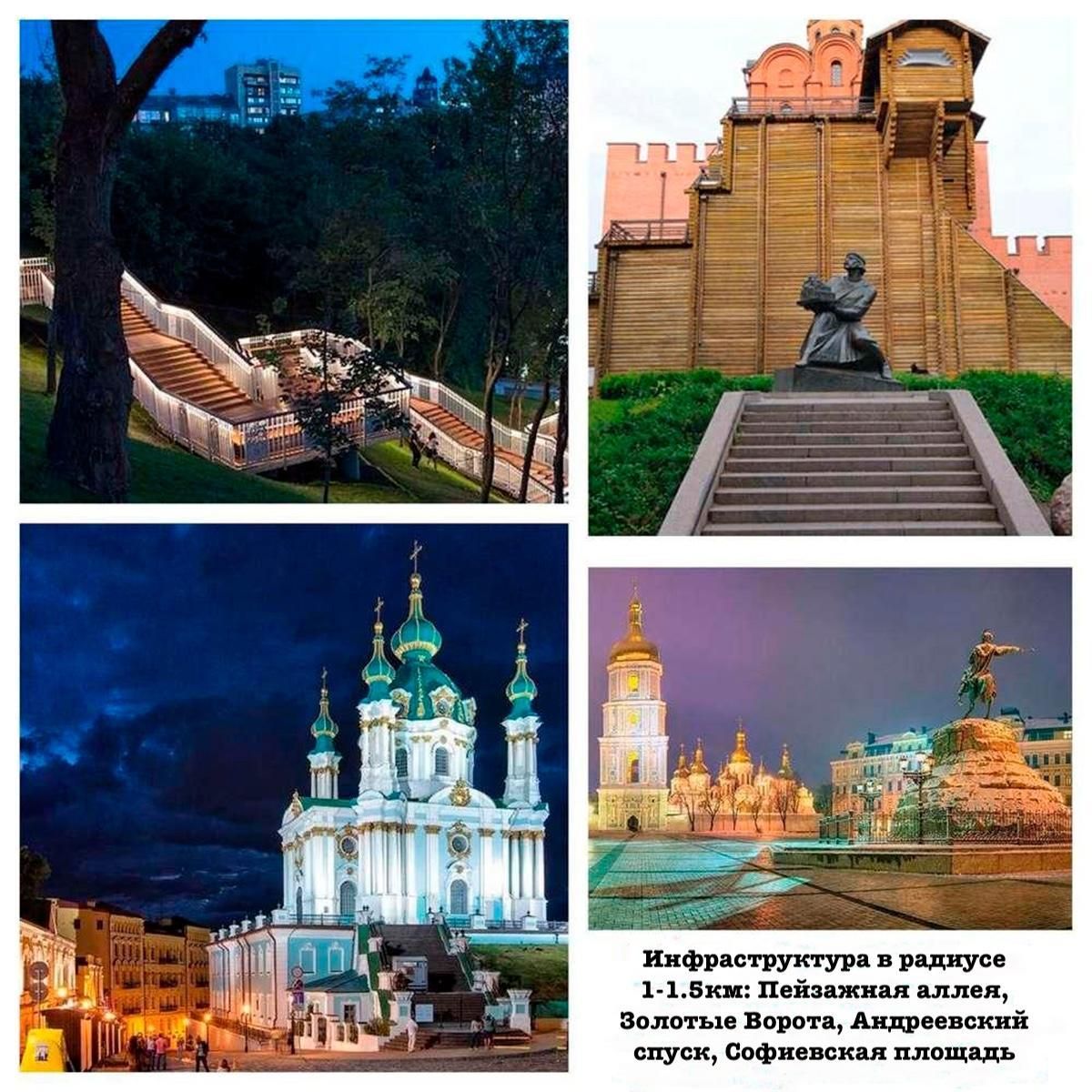 Central Kyiv Apartment near Landmarks, 64 sq.m, Separate Rooms
