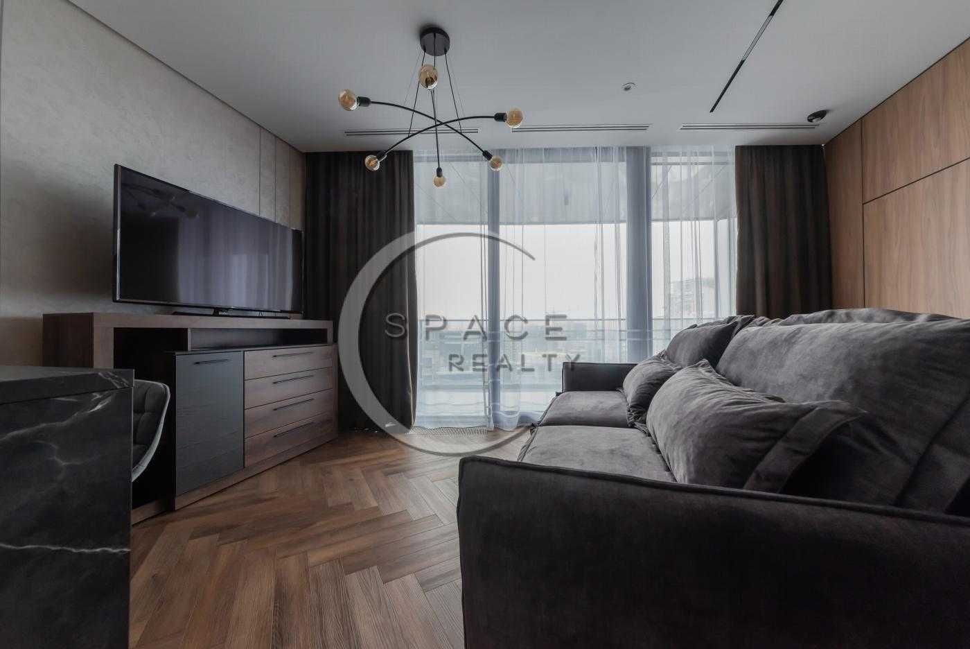 Modern Minimalist Apartment with Wooden and Marble Accents