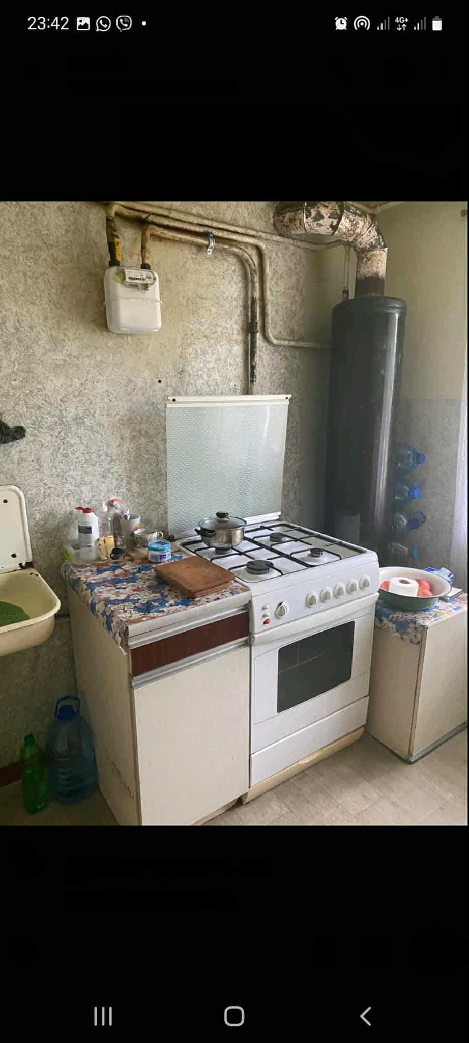 2-Room Apartment in Central Location near School and Market