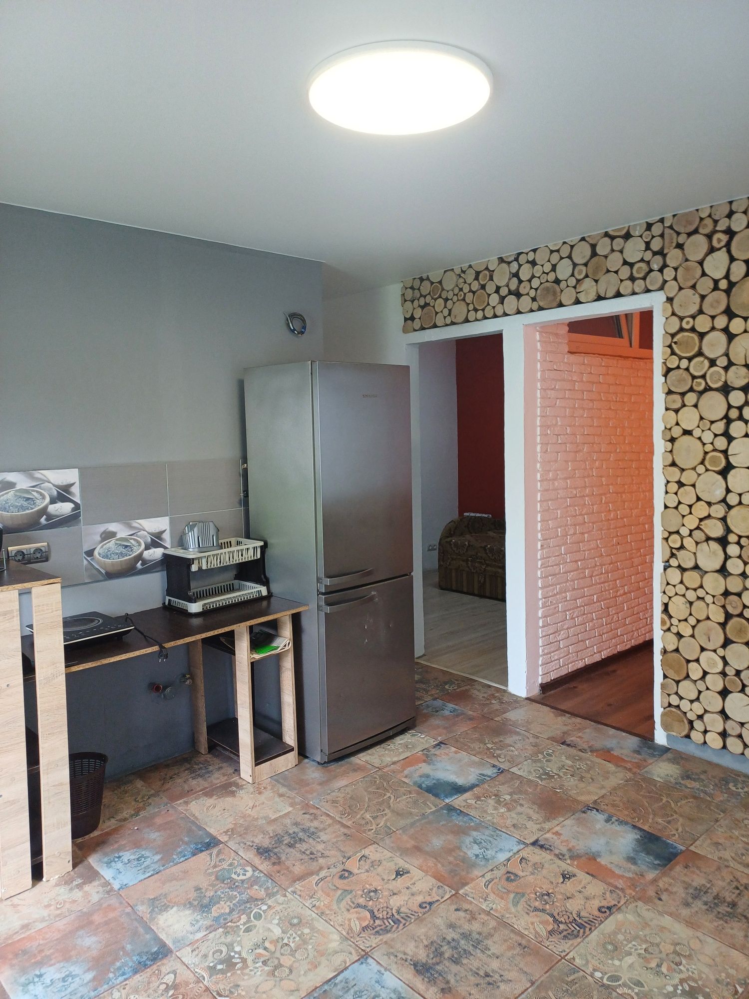 Apartment on the first floor with large kitchen-living room and two small bedrooms