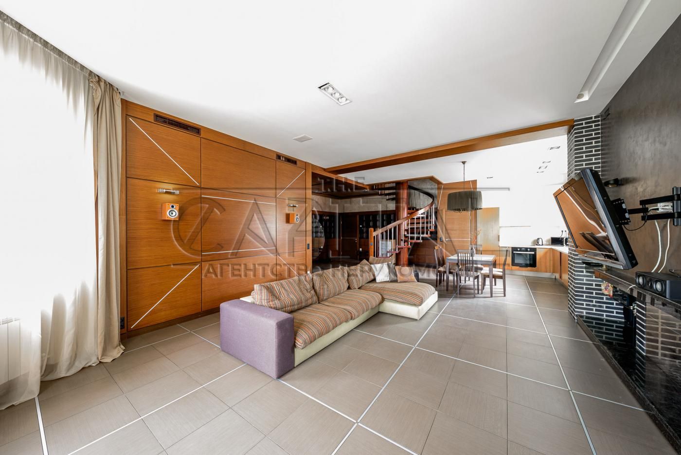 Spacious Two-Story Apartment near Kyiv City Center