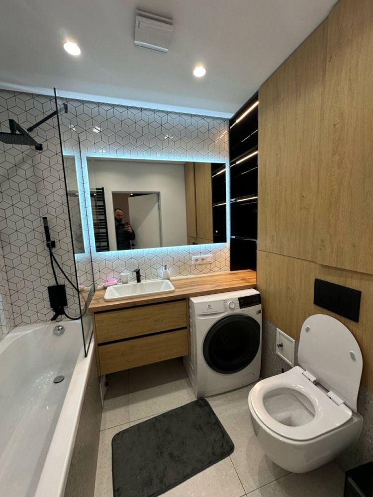 Modern 1-Bedroom Apartment in Parus City Complex, Lviv