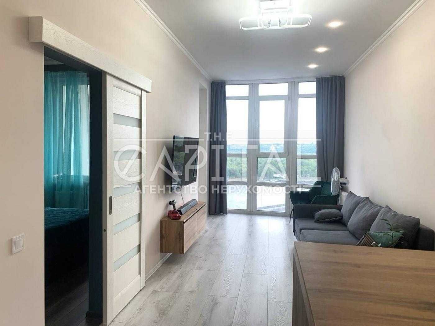 Spacious 2-Room Apartment with Panoramic River and City Views in Kyiv