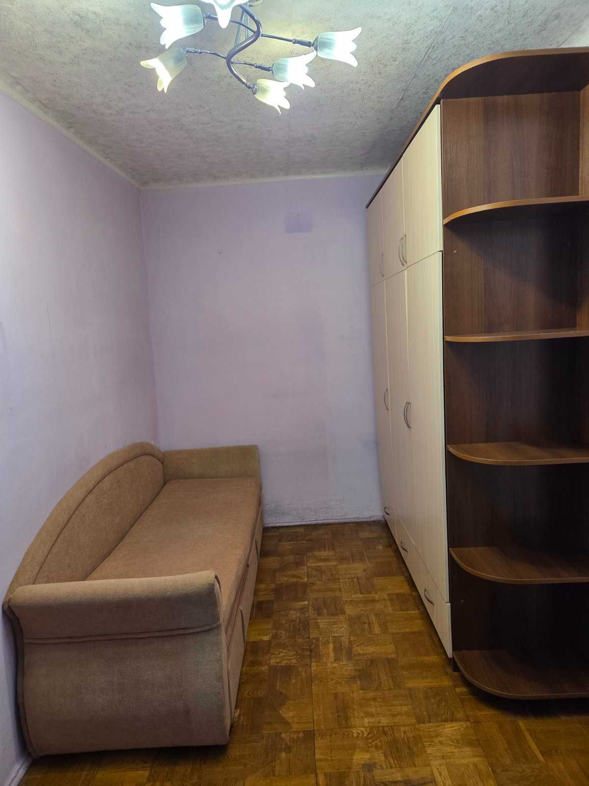 2-Room Apartment in Brick Building, Near Metro and Shopping Centers