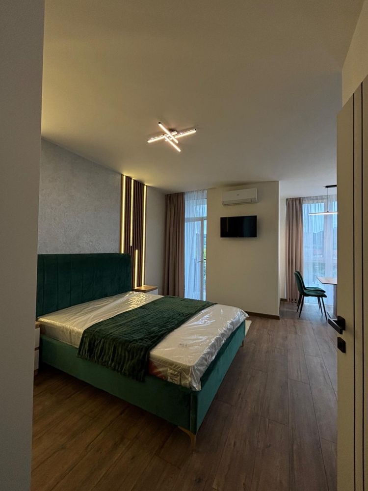 1-Room Studio Apartment in Svalava City Center, New Building