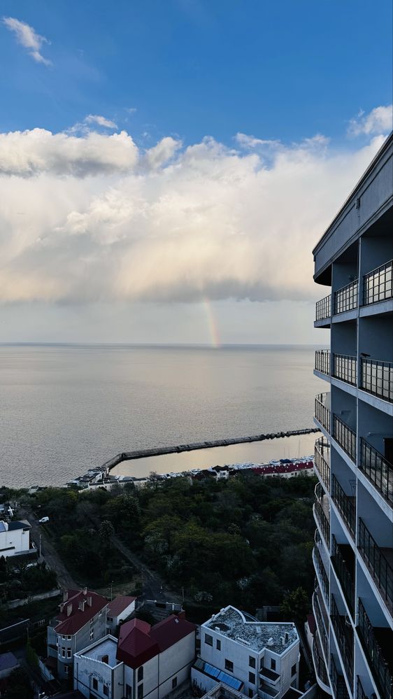 2-Room Apartment with Sea and Park View on Kamanina