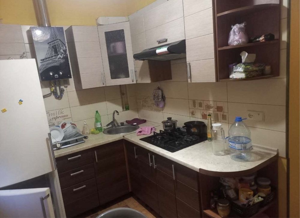 Two-room apartment in city center near metro stations