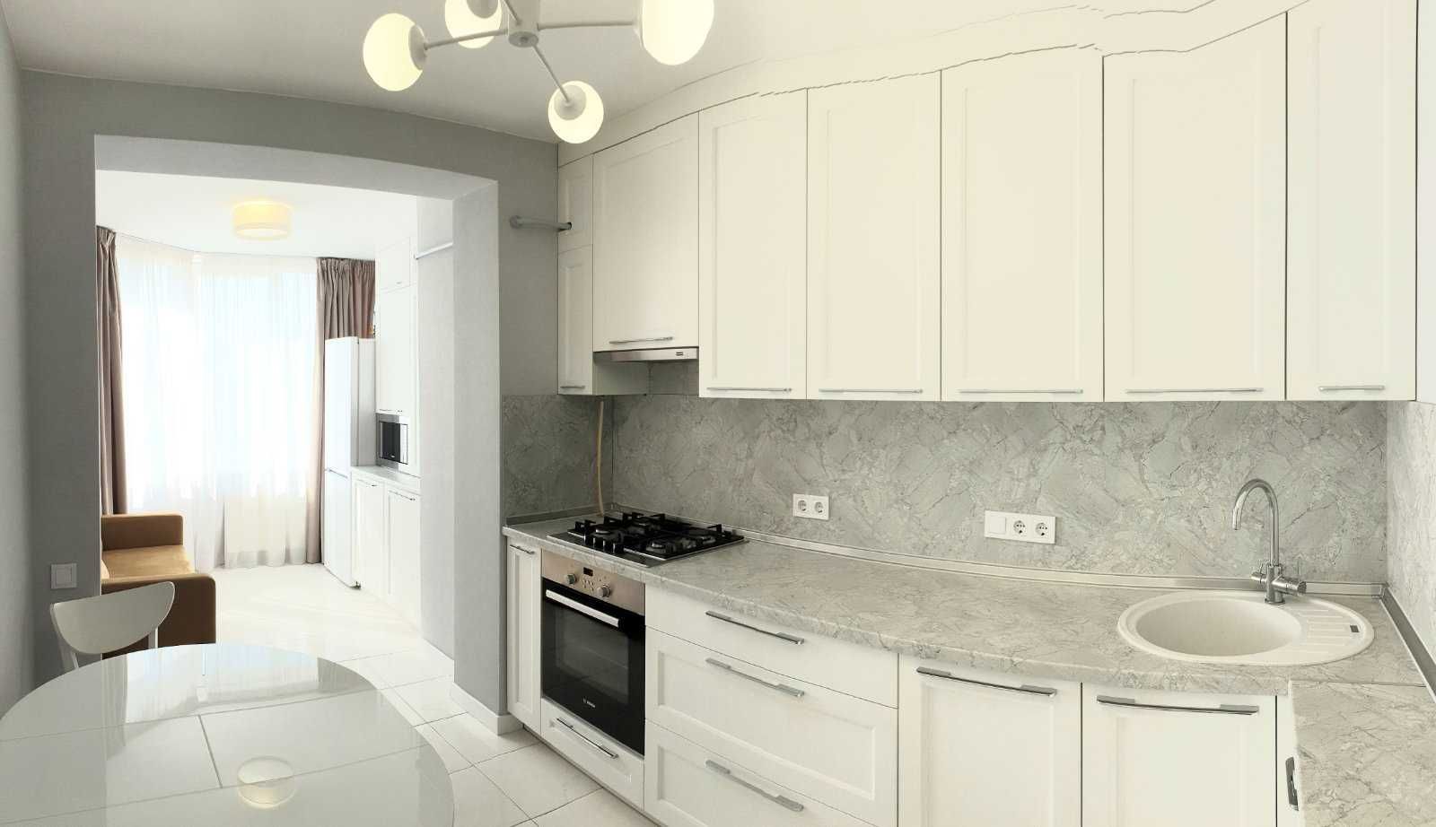 One-room apartment in elite complex ЖК София Сити near central walking alley