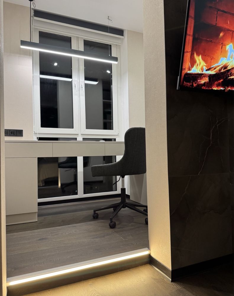 1-bedroom apartment with designer renovation in Faina Town complex