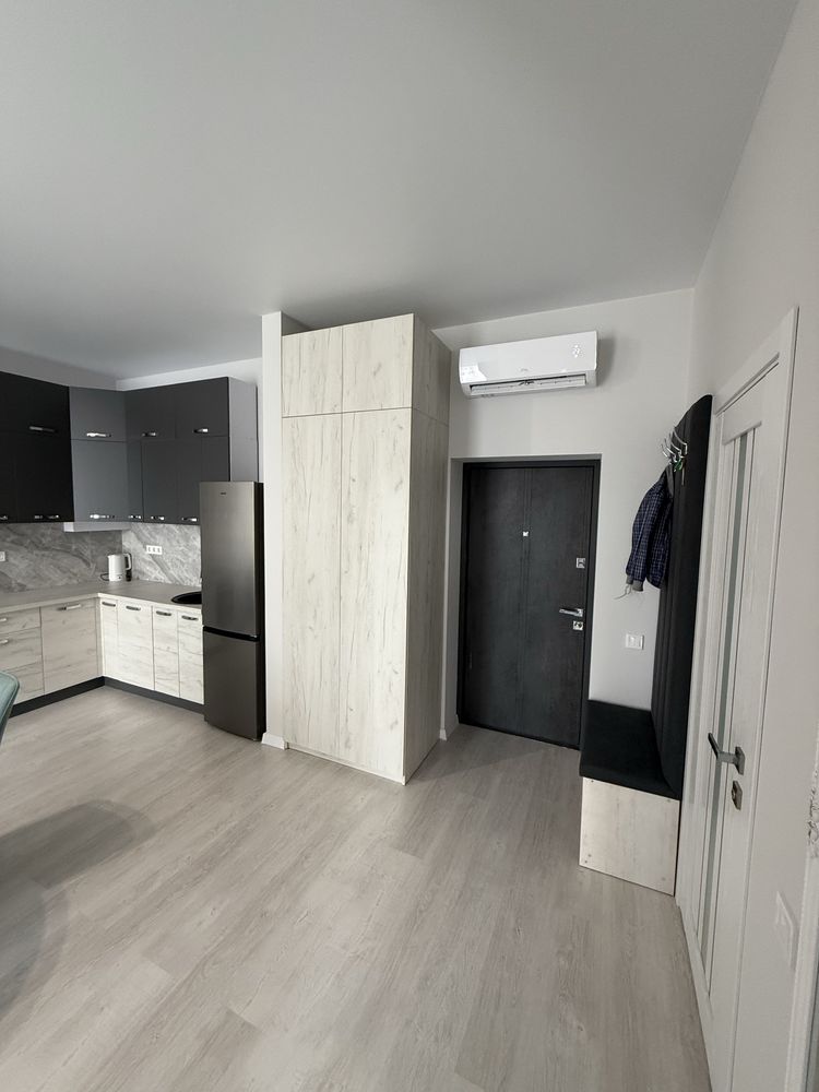 1.5-room apartment in City Line complex, first delivery, fully equipped