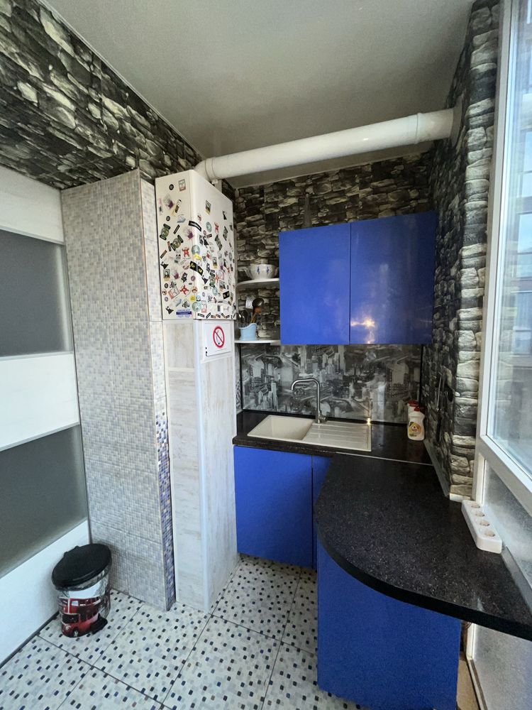 One-bedroom apartment with individual heating on Gagarina Street