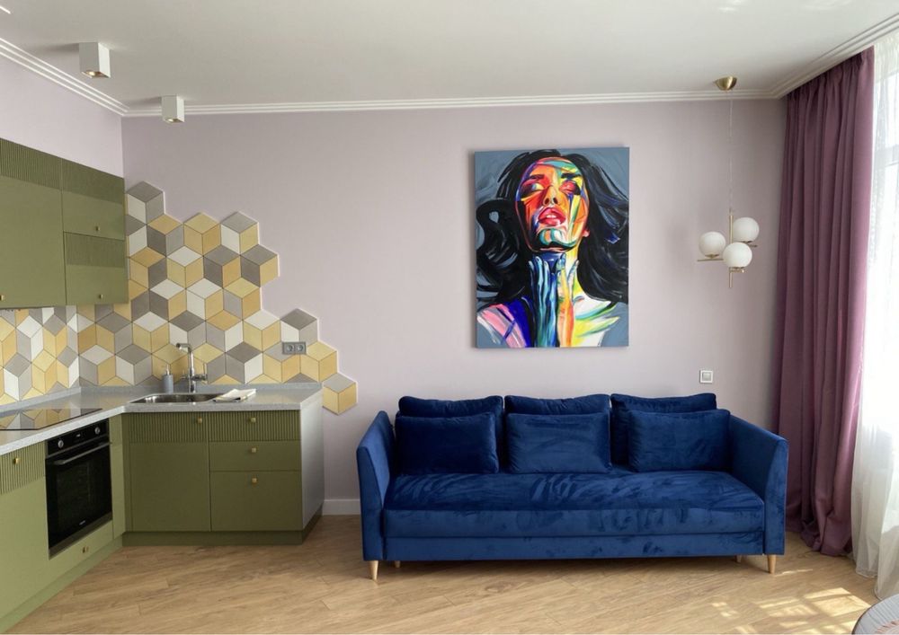 1-Bedroom Apartment on Kamaniyna Street, 44 Pearl Complex