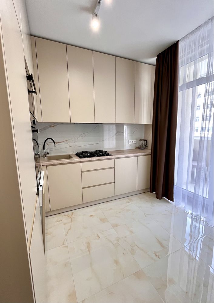 1-Bedroom Apartment in New Building, Designer Renovation, Prime Location