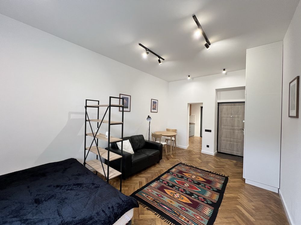 1-bedroom apartment in near-central location with park zone view