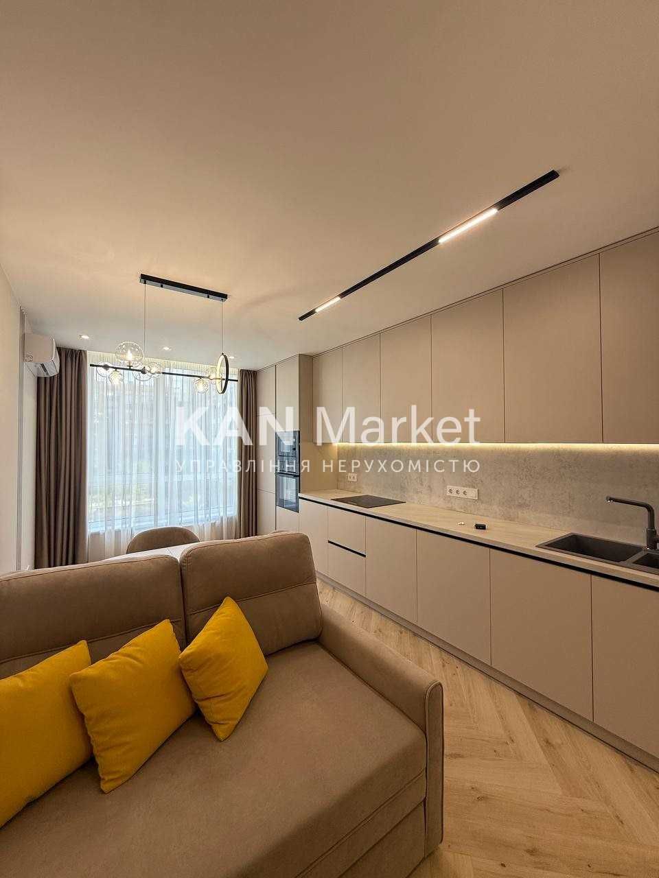 1-Bedroom Apartment in Faina Town Complex, Near Nyvky Metro
