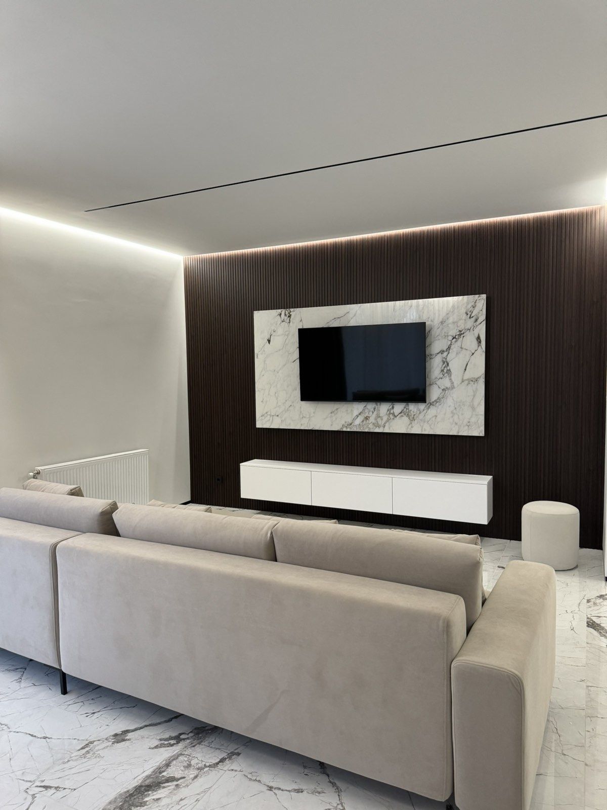 Spacious apartment with river view in elite residential complex