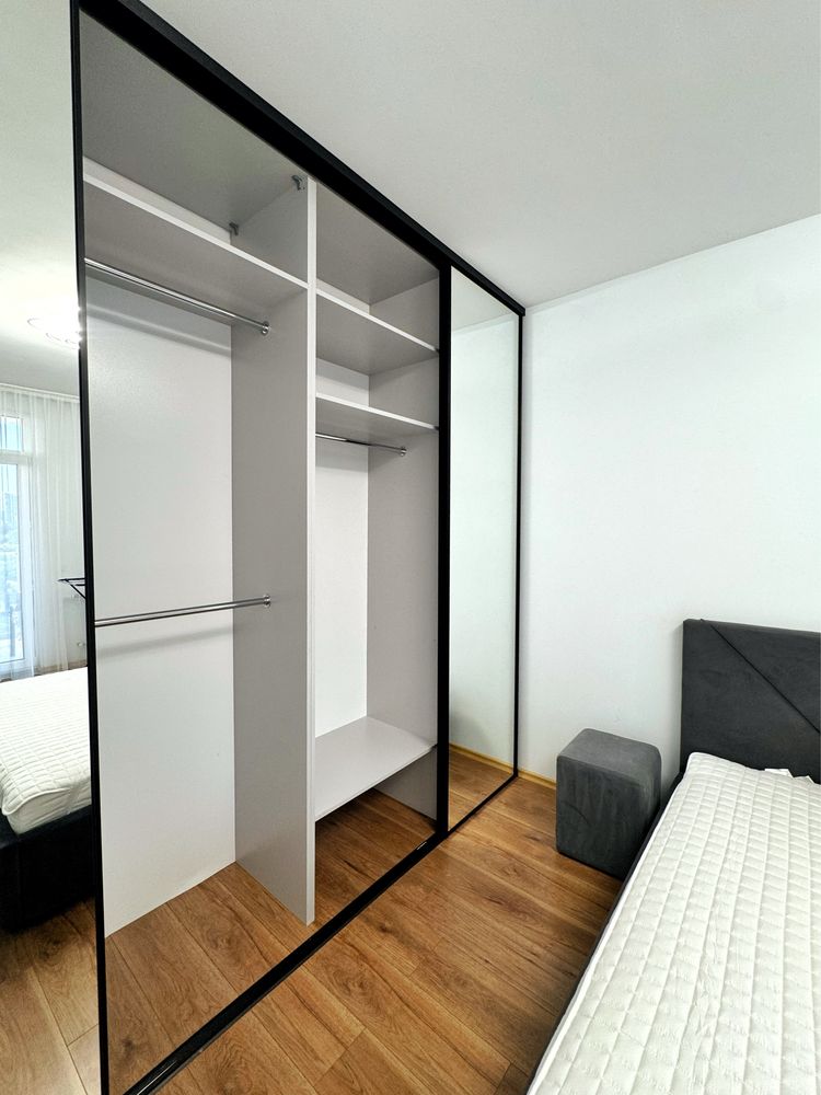 1-bedroom apartment with kitchen-living room in new building