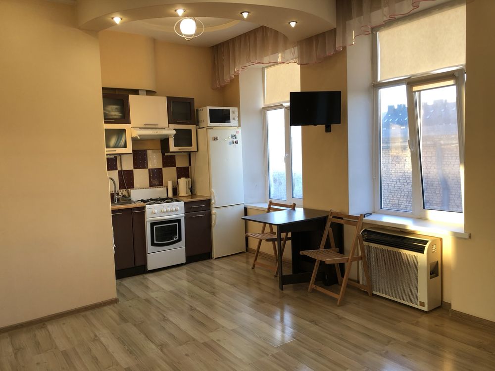 Studio Apartment in Shevchenkivskyi District, Zustrichna Street