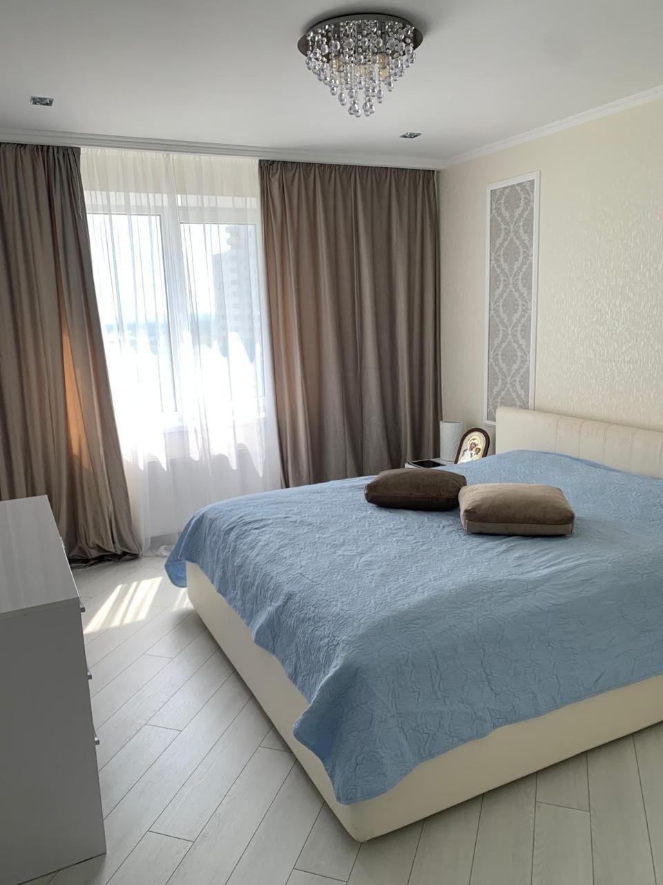 3-Room Apartment near Teremky Metro, Modern Design, Fully Equipped