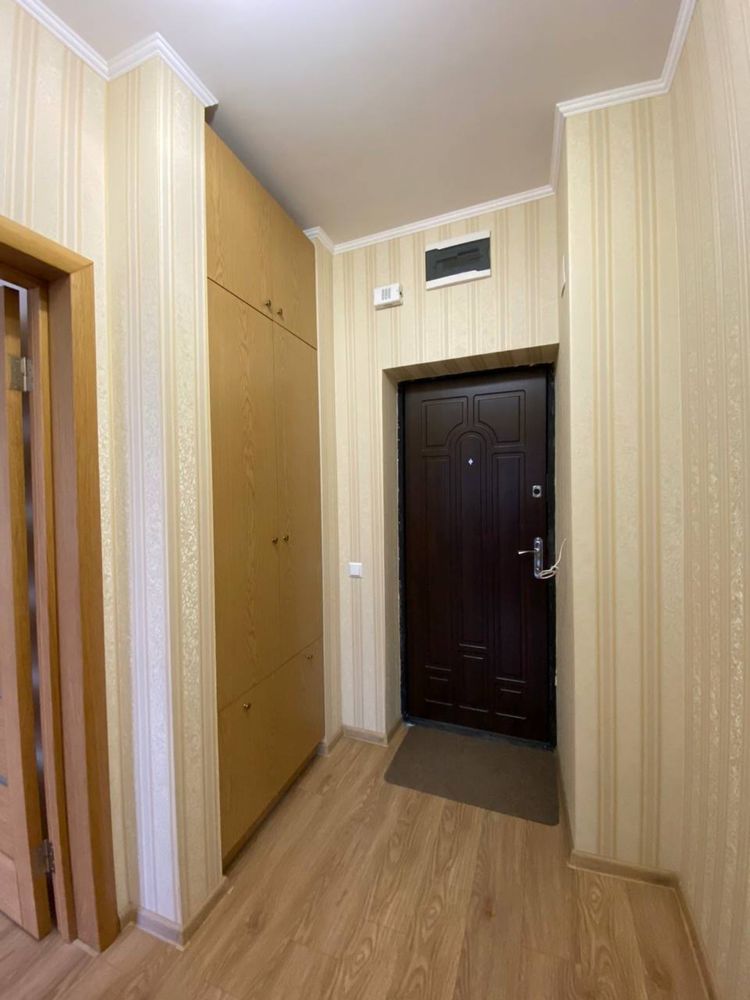 1-bedroom apartment in new building, central location, fully furnished
