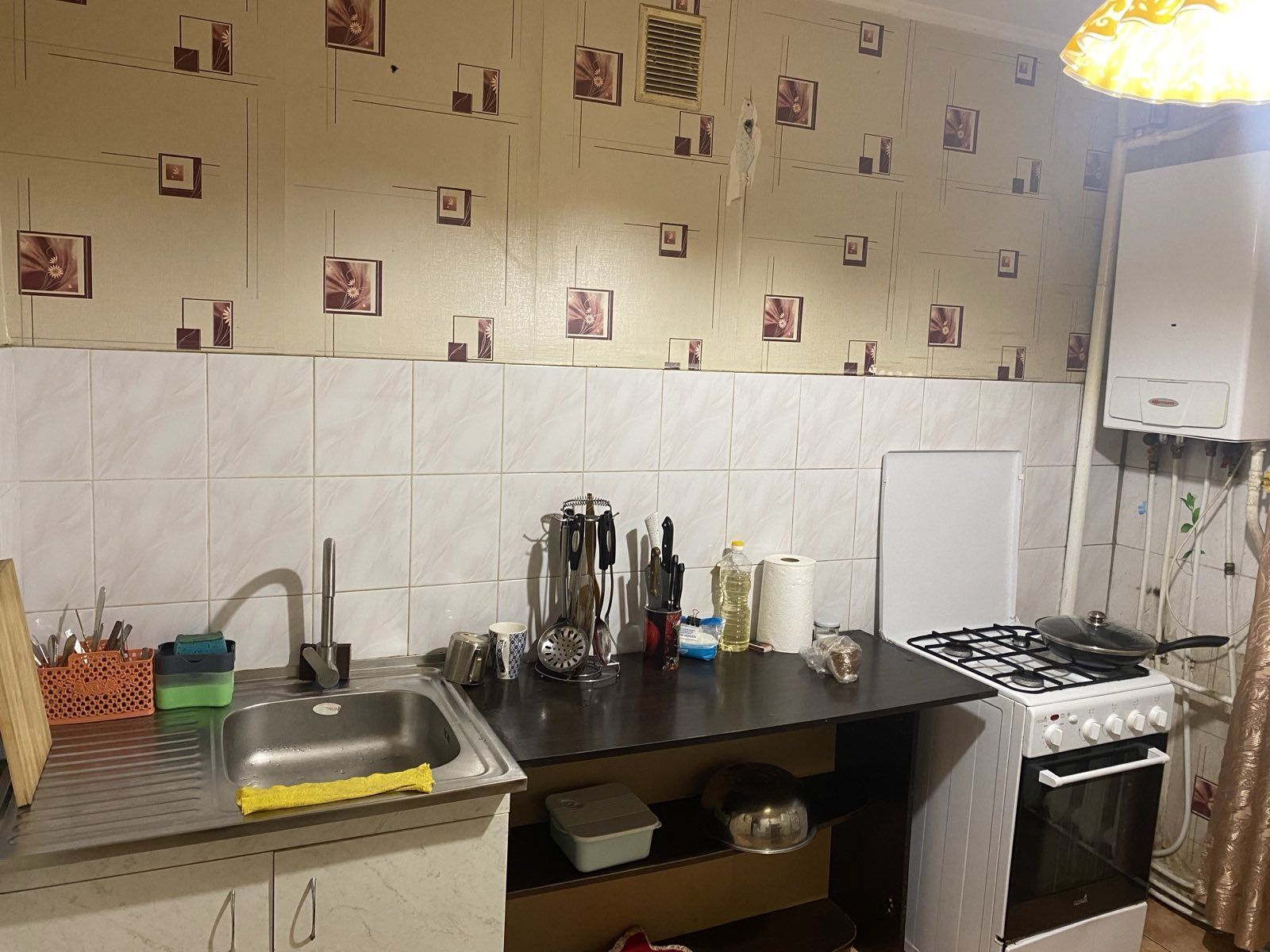 One-bedroom apartment with niche near Vocational School 48