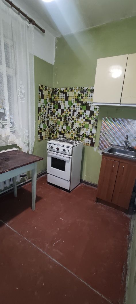 Apartment in Bilyaev district with boiler, partial furniture, refrigerator, cosmetic repair