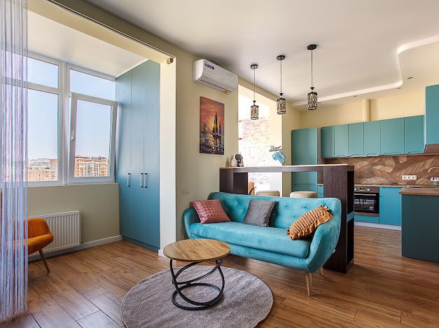 Summer Rental: Cozy 1-Room Studio in Akapulko-2 Complex with Sea View