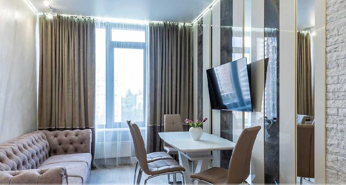 Stylish 59 m² Apartment in Tetris Hall Complex, 19th Floor