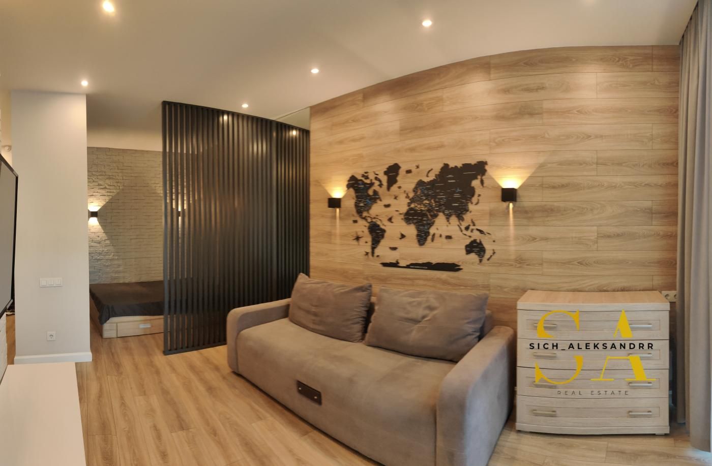 Stylish Apartment in Arcadia with Panoramic Windows and Designer Interior