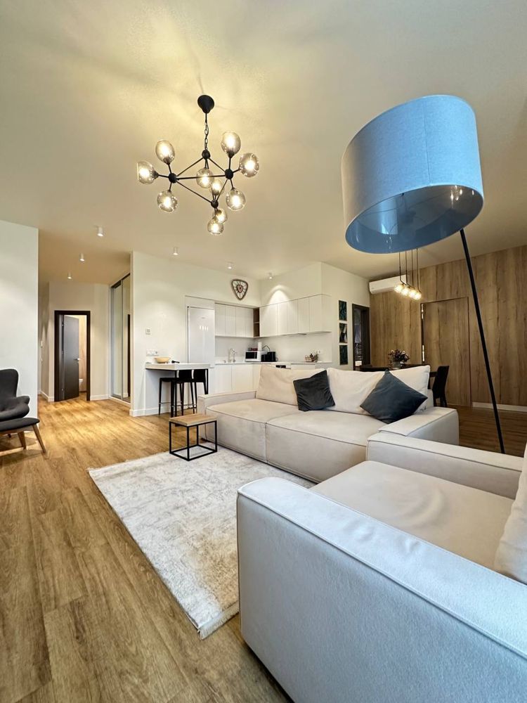 Luxury Sea View Apartment in Chkalov Tower - Spacious 2-Bedroom