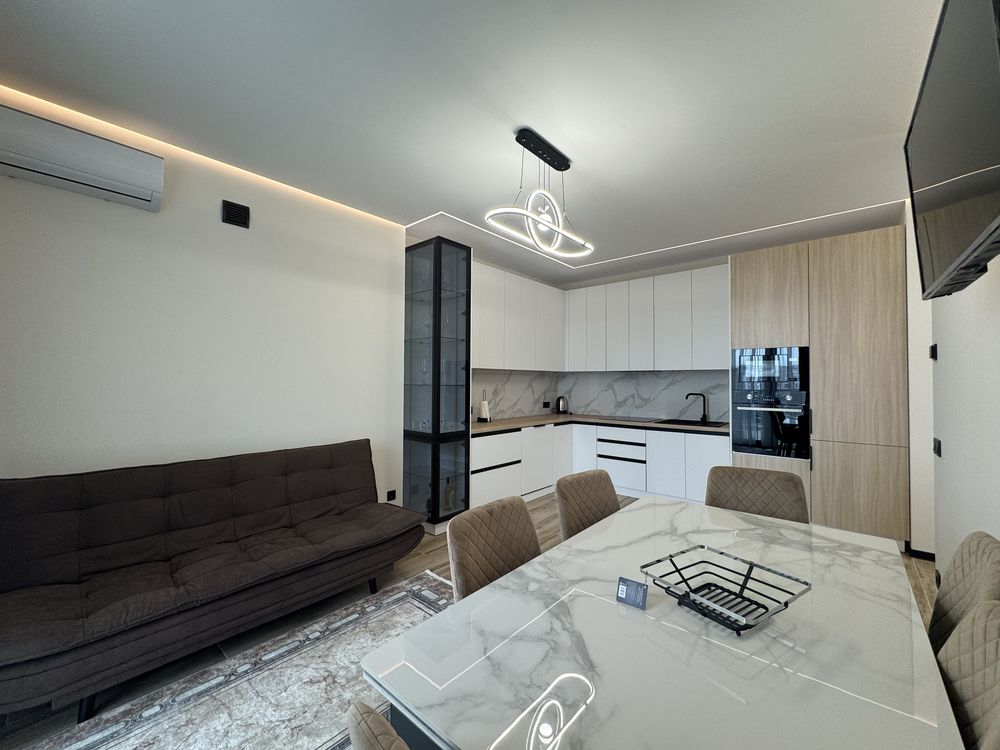 2-Room Apartment in Park Land Complex, First Delivery, Fully Furnished
