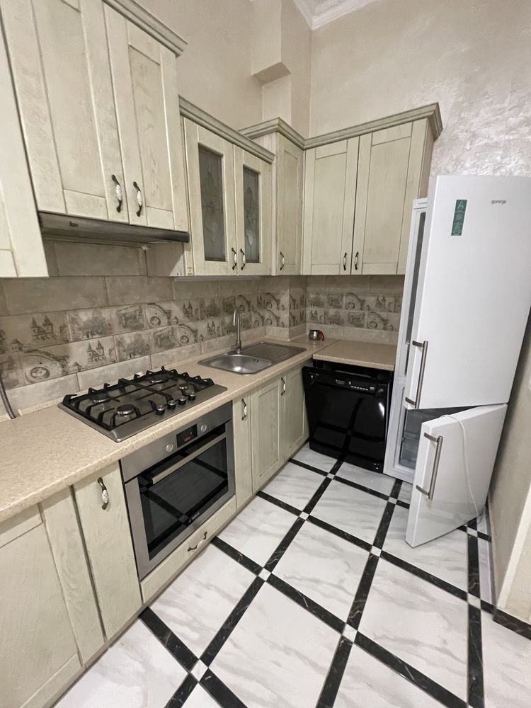 2-Room Apartment in City Center, Polish Brick Building with Eurorepair