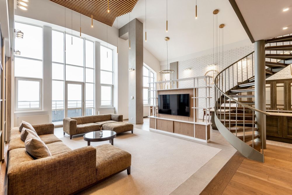 VIP 3-bedroom duplex apartment with panoramic Dnieper view