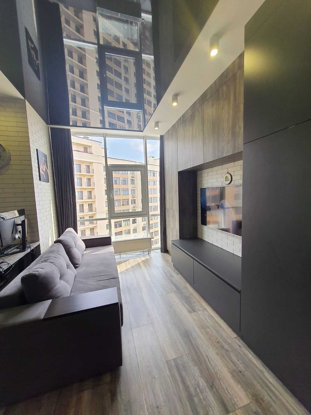 Designer Apartment with View on Tairova, Studio Layout
