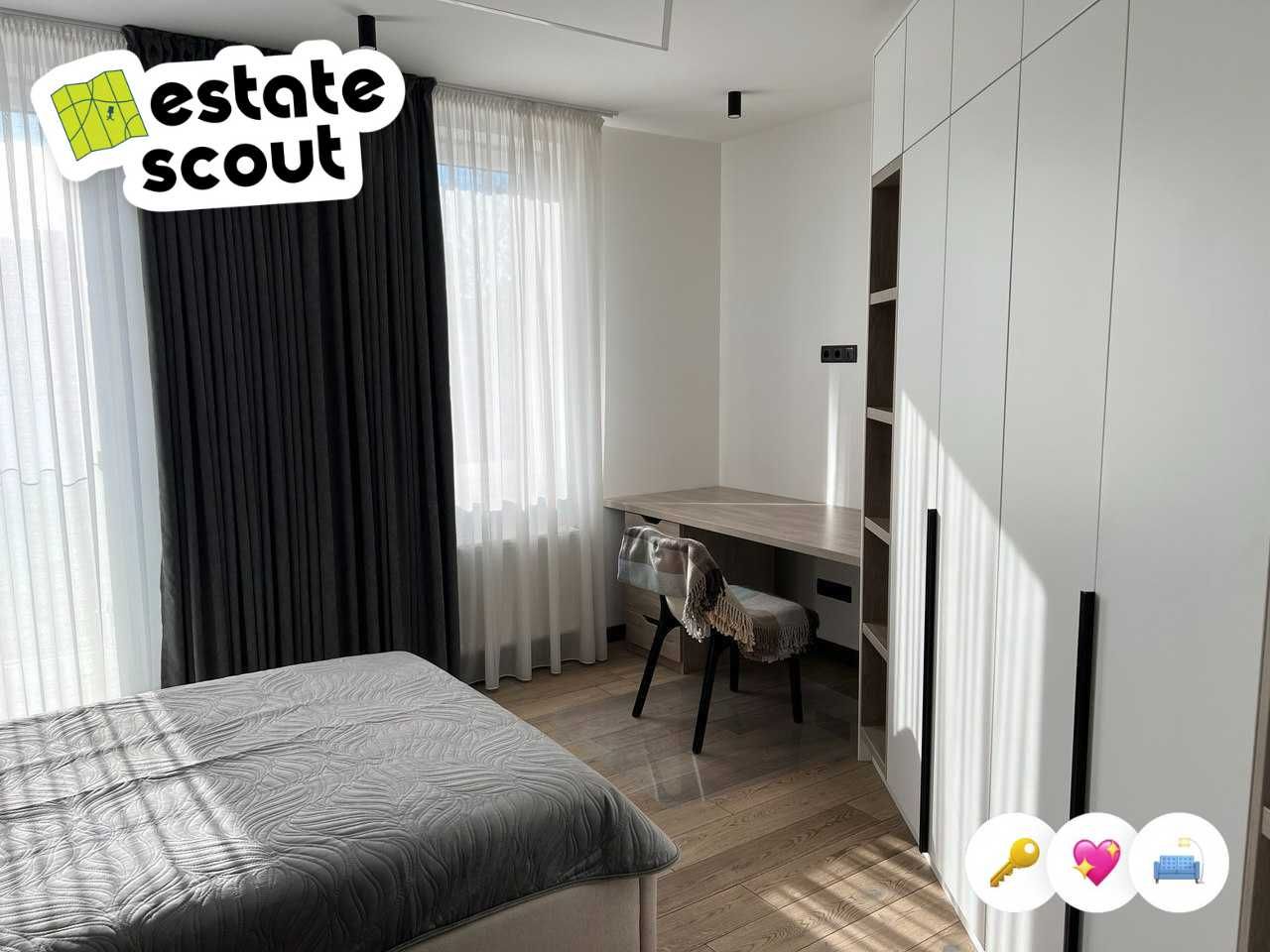 Spacious 2-bedroom apartment in Sherlok Holms residential complex
