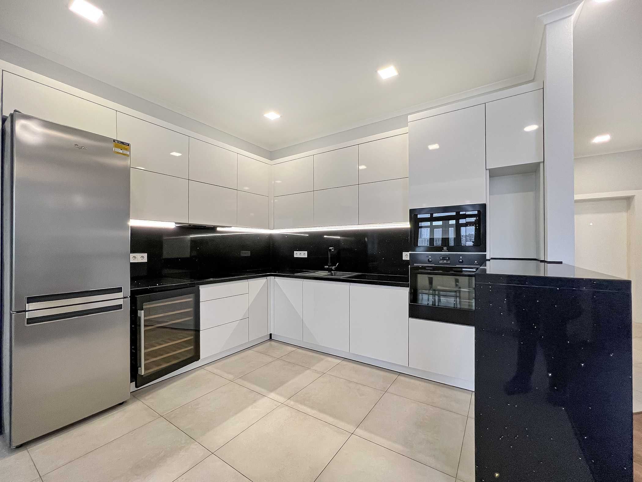 Spacious 122 m² apartment in Nobel Homes complex, center of Kyiv